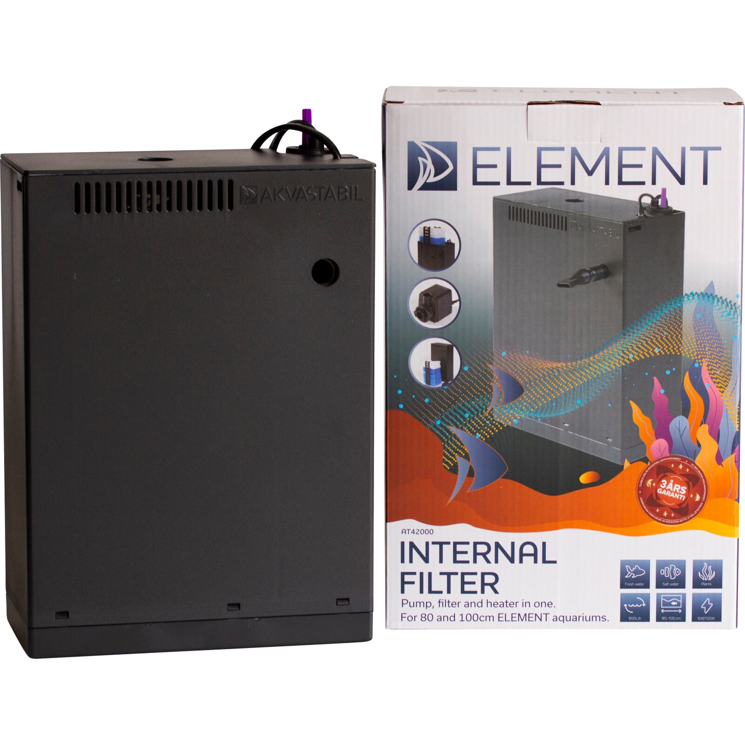 Komplet filter til 80 og 100 cm ELEMENT